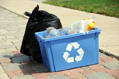 Eco-friendly disposal and recycling during home clearance
