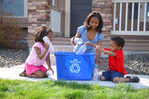 Eco-friendly disposal practices during flat clearance